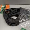 AIODE Flat Soaker Hose 25FT for Garden Beds Drip Hose Heavy Duty Save 80% Water for Vegetable Tree (25FT)