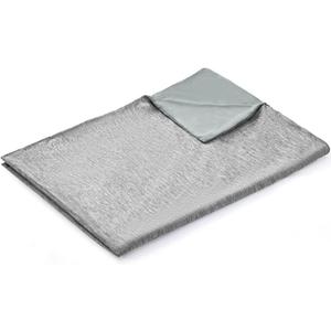 EXQ Home Weighted Blanket Cover 48x72 -Queen Size Premium Soft for Weighted Blanket with Zipper,Machine Washable Duvet Cover (Dark Grey,Duvet Cover Only)