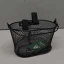 ANZOME Kids Bike Basket, Bicycle Basket for Boy and Girl, Waterproof Metal Wire Children's Bicycle Basket, Suitable for Most Children's Bicycles and Kids Tricycles