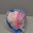 VitalCozy Hamster Playpen with Mat Small Animal Cage Tent Breathable Transparent Guinea Pig Playpen Waterproof Portable Yard Fence Mat Foldable Exercise Playpen Outdoor Indoor (Pink,Star)