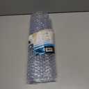 SlipX Solutions Clear Bubble Bath Mat (15 x 35 Inch, Extra Long Coverage, Oval Shape, Machine Washable)