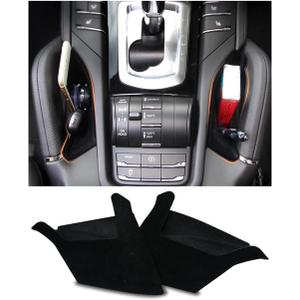 Interior Car Center Console Seat Side Storage Box Holder Organizer Compatible for Porsche Cayenne 2011-2018