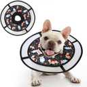Dog Collars for Medium Dogs, Soft Cone for Dogs to Stop Licking, Calming Collar for Dog That Won't Block Your Pet's View, Medium