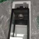 VIANIS Dusk to Dawn Outdoor Porch Lights Wall Mount, Modern Black Exterior Sconce Light for House, Waterproof Carriage Lamp, Anti-Rust Aluminium Wall Lantern with Tempered Seed Glass Shade for Garage