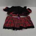 Avidlove Sexy Plus Size Lingerie Set for Women Sexy School Girl Halloween Costumes Cosplay Lingerie with Mini Skirt, 18W