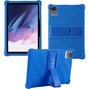 Case for ROWT A10 Tablet 10.1,Kids Friendly Silicone Stand Cover for aiprotablet C20e/ZONKO D115/MB1001 10.1 inch Tablets (Blue)