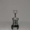 Beneno Opener, Zinc Alloy Premium Wing Corkscrew with Multifunctional Bottles Opener, Sharp Corkscrew with Ergonomic Non-Slip Wing Handle, Silver