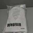 5 x Men's Short Sleeve Button Down Shirt Cuban Collar Anti-Wrinkle Shirt Casual Summer Beach Shirt (White, XL)