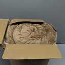 Bedsure GentleSoft Sherpa Fleece Blanket Queen Size for Bed, Non-Heated, Thick and Warm Throw for Women and Men, Soft Fuzzy Plush Queen Blanket for Winter, Camel, 90x90 Inches