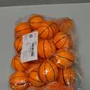 LovesTown 2.5 Inch Mini Basketballs, 20PCS Soft Foam Stress Balls - Squishies for Stress Relief, Party Favors, School