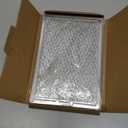 Microwave Filter Replacement 7.64 x 5.12 for GE WB06X10309 WB06X10359 Microwave Grease Filter - Also Fits LG Kenmore and More - Filters Kitchen Oven Air Entering Over the Range Vent Fan (4-Pack)