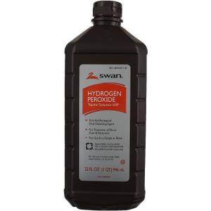 Swan 0869470710 Hydrogen Peroxide, 32 Oz , Pack of 2 