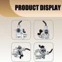 Carburetor Replacement for Honda 3-Wheeler ATC 90 1976-1978 ATC 110 1979-1985 ATC 125M Carb with Throttle Cable