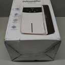 Dehumidifier with Drain Hose for Bathroom, 95 OZ Dehumidifiers for Home Bedroom Basement & RV with Auto Shut-off, Aromatherapy