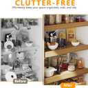 Wire Rack Covers for Shelves, Premium Engineered Wood Wire Shelf Covers for Pantry, Closet(5pcs, 24" W x 16" D)
