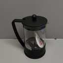 Bodum 51oz Brazil French Press Coffee Maker, High-Heat Borosilicate Glass, Black - Made in Portugal