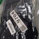 COMENII Scrubs for Women, Knit Yoga Waistband Straight Leg Cargo Pants, Classic Fit Womens Scrubs Pants-P-Black XXS