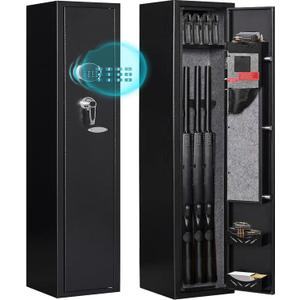 KAER 2-Gun Safes for Home Rifle and Pistols Electronic Gun Security Cabinet Quick Access Gun Rifle Gun Security Cabinet Safes Gun Cabinet for Shotguns with Built-in Removable Storage Shelf-1.73 KAER 2-Gun Safes for Home Rifle and Pistols Electronic Gun Security Cabinet Quick Access Gun Rifle Gun Security Cabinet Safes Gun Cabinet for Shotguns with Built-in Removable Storage Shelf-1.73