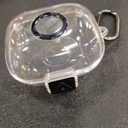 [Upgrade Secure Lock] for Beats Powerbeats Pro 2 2025 Case Cover with Cleaner Kit, AGENTNANO Clear TPU Shockproof Protective Cover with Beats Powerbeats Pro 2 Charging Case with Carabiner-Clear