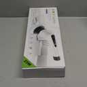 Leebein Electric Spin Scrubber, Cordless Cleaning Brush with 8 Replaceable Brush Heads, Tub and Floor Tile 360 Power Scrubber Dual Speed with Adjustable & Detachable Handle for Bathroom Kitchen Car (White)