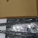 UL Listed Fixed TV Wall Mount for 37-82 Inch Screens, Low Profile TV Mount Fits 16", 18", 24" Studs, Wall Mount Bracket with Quick Release Lock, Max VESA 600x400mm, Holds up to 132 lbs by USX STAR