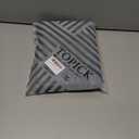 Lazzzy Blue Velvet Valance Blackout Thermal Insulated Scalloped Valance Small Short Wave-Shaped Window Curtain for Bedroom Living Room 18 Inch Curtain Valance Rod Pocket 1 Panel Dark Slate