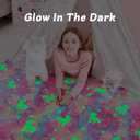QSTEHEML Glow in The Dark Unicorn Blanket Birthday Gift for Girls Age 3-12 Years Old, Unicorns Toys Girls Presents for Grandkids, Soft Unicorns Throw Blanket for Daughter 50"60"