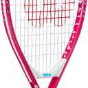 Wilson Ultra Power 19" Junior Recreational Tennis Racket - Pink/White/Blue