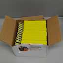 TahoeBay Blank Beer Can Cooler Sleeves Bulk Sublimation Blanks for Vinyl Plain Collapsible Foam Can Sleeves Coolers for Soda Cans and Bottles Custom Drink Holder Assorted Solid Color (Yellow)