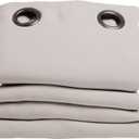 Moondream LumenControl Solid Blackout Curtain for Bedroom | Light Block for Windows & Sliding Doors | Made in Europe | Grommet | 55" W x 108" L 