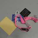 Light Up Dog Collar, Adjustable USB Rechargeable Glow in Dark Dog Collar Waterproof Dog Collars for Small Dogs (Pink, Small)