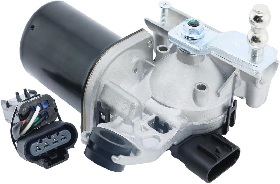 BDELI Front Windshield Wiper Motor Replacement New for Dodge Ram 1500 2003-2009 3.7L-8.3L,for Ram 2500 3500 2008-2010 5.7 6.7 8.0L for Ram 4500 5500 08-2010 16.7L 55077098AC 55077098AF 55077098AJ