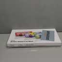 Wireless Keyboard and Mouse Combo, Retro Round Keycap Typewriter Keyboard with Phone/Tablet Holder, Cute Colorful Keyboard for Windows/Computer/Laptop by SABLUTE (Pink)