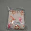 Cute Bears Pink Blue Bows Baby Blankets for Boys Girls Pastel Bears Boho Bows Swaddle Receiving Blanket Watercolor Animlas Soft Swaddling Wrap for Unisex Newborn 30x40in