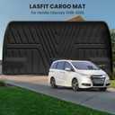 LASFIT Trunk Mat for Honda Odyssey 2026 2025 2024 2023 2022 2021 2020 2019 2018 Mini Passenger Van, All Weather TPE Cargo Mat Trunk Liner Only, Black (EX-L/Elite/Touring/Sport-L/Sport/EX/LX)