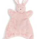 Little Rawr Lovey Soft Toy, 12-Inches, Pink Bunny, Stuffed Animals for Babies, Security Blanket Toys Infants 0-6 Months, Snuggle Toy Baby Girl & Boy, Nursery Soft for Newborns