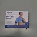 REVIX Shoulder Ice Pack for Rotator Cuff Cold Therapy, Arm Gel Ice Pack for Injuries Reusable, Flexible Cold Compression Wrap for Post-Workout Recovery, Fatigue and Shoulder Discomfort, Blue