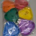 GHERPTE Playing Card Games Holder,6 Pack Triangle Shaped Hands-Free Playing Card Holder for Kids,Adults,Seniors,Poker Parties,Family Card Game Nights&Classroom Activities,6 Colors