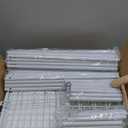 Kitsure Shoe Rack for Closet - 10-Tier Shoe Organizer with Hook Rack, Large-Capacity & Space-Saving Shoe Shelf for Entryway, Bedroom, Living Room,32.2" x 11.8" x 68.5", White