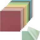 Mr. Pen- Sticky Notes, 3"x3", 6 Pads, Vintage Colors, Self-Stick Pads, Aesthetic, Colorful, Bulk, Stocky Notes for Bible Journaling