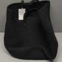 Black Basket with Lid, 16"x16"x13" Large Blanket Storage for Living Room, Round Cotton Rope Kids Dog Toy Bin Box with Cover, Woven Laundry Basket with Lid, Wicker Storage Bin for Organizing