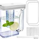 Upgraded DA97-17395A Water Pitcher Reservoir Compatible with Samsung RefrigeratorsFood-Grade Durable Material,No-Leak DesignReplacement RF23M8570SR RF23M8090SR samsung refrigerator water pitcher