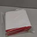 Nsmykhg Velvet Jewelry Box,2 Pack 7.5"x7.5" Pearl Necklace Gift Box Jewelry Set Box Empty Jewelry Box Jewelry Storage Holder,Jewelry Display Cases for Wedding, Anniversary, Travel - 2 Pcs (Red)