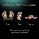 Sheba Perfect Portions Wet Cat Food Cuts in Gravy, Roasted Chicken Entree, with Sustainable Salmon, Tender Turkey Entree, 2.6 oz. Twin-Pack Trays (24 Count, 48 Servings)