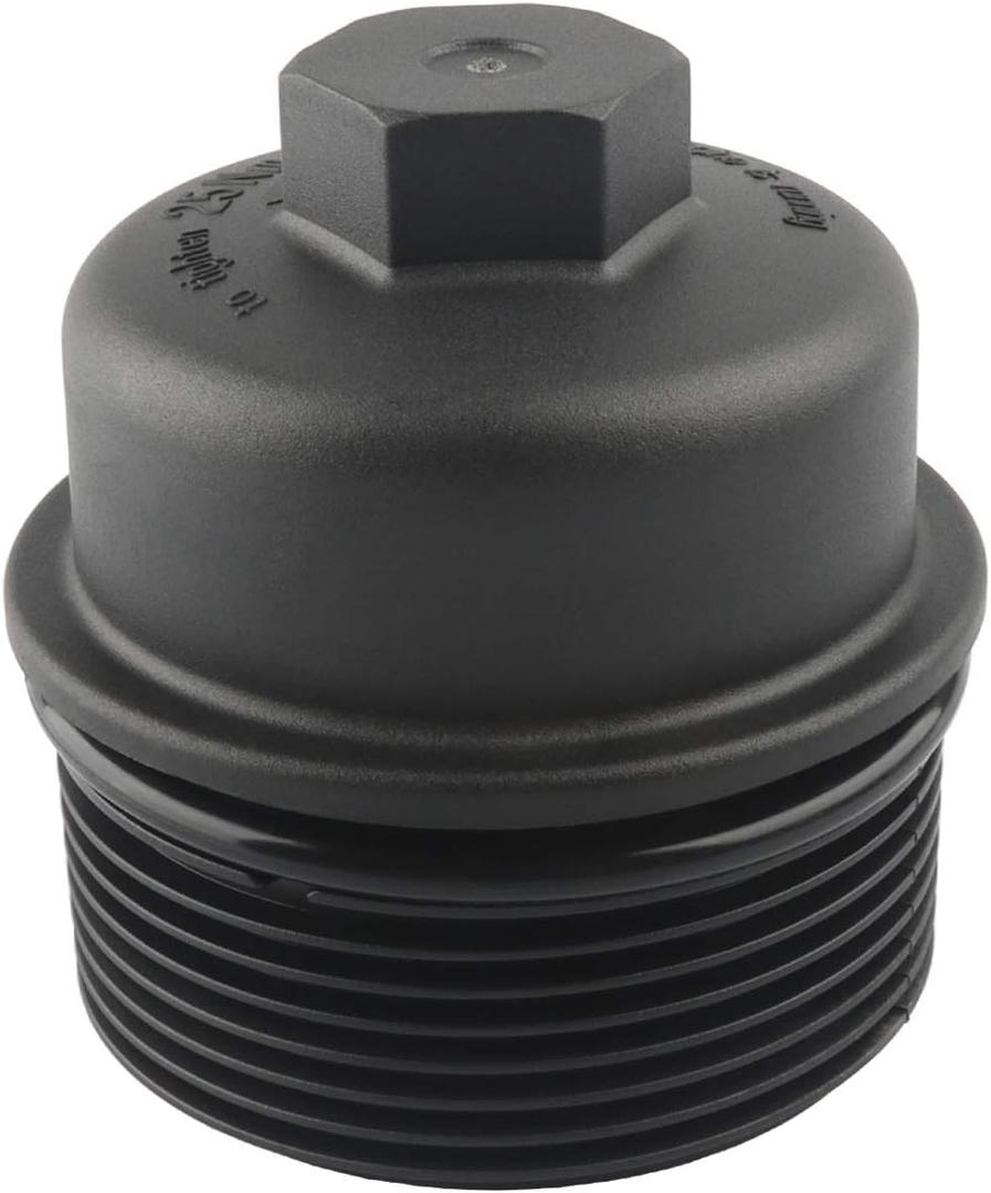 Oil Filter Housing Cap, Replace 917-050, 68079747AC Compatible with - 2011-2013 200, 300, Town & Country, Avenger Challenger Charger Durango Journey, Grand Caravan, Grand Cherokee, 2012-2013 Wrangler