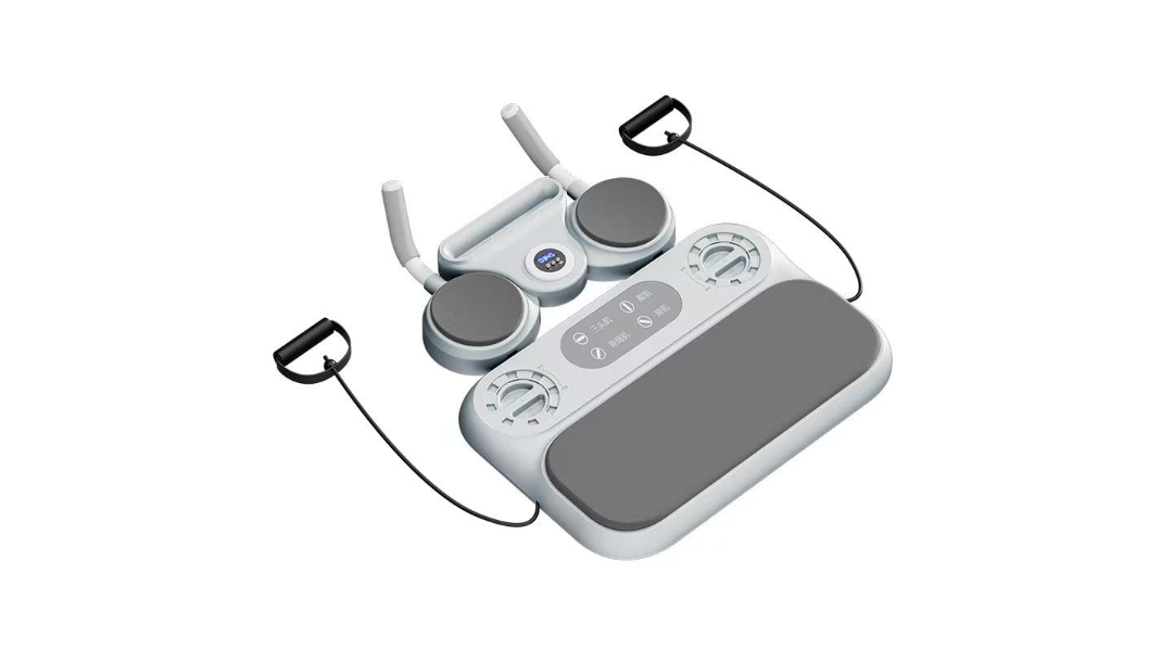 Pilates Board，5in1 Multifunctional Pilates Equipment，Multi-Purpose Foldable Pilates Reformer Board for Home Portable Pilates Machine