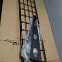 Ultrawall Garage Wall Shelves, 2 x 4 ft Wall Mounted Storage Shelves, Heavy Duty Wall Shelving with Hooks, Holds Up to 220 Lbs, 2Pack, Black