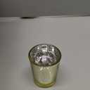 KEYWING 24PCS Gold Glass Votive Candle Holders,Tea Lights Candles Holders for Table Centerpieces, Home, Bridal Shower, Birthday, Festival Party Table Decor