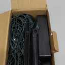 iBaycon 4ft  6ft Solar Net Mesh Lights, Solar Powered Christmas Net Light Outdoor Waterproof, 8 Modes Bush Netting Lights for Xmas Trees, Party, Garden, Wedding, Outdoor Decorations (White, 1PACK)