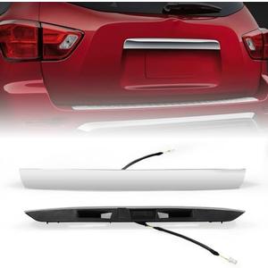 E-Vniko Rear Tailgate Chrome Handle Garnish Finisher Molding Compatible for Nissan Pathfinder 2013-2019 Replace Liftgate Exterior Open Handle Assy 90810-9PG0A